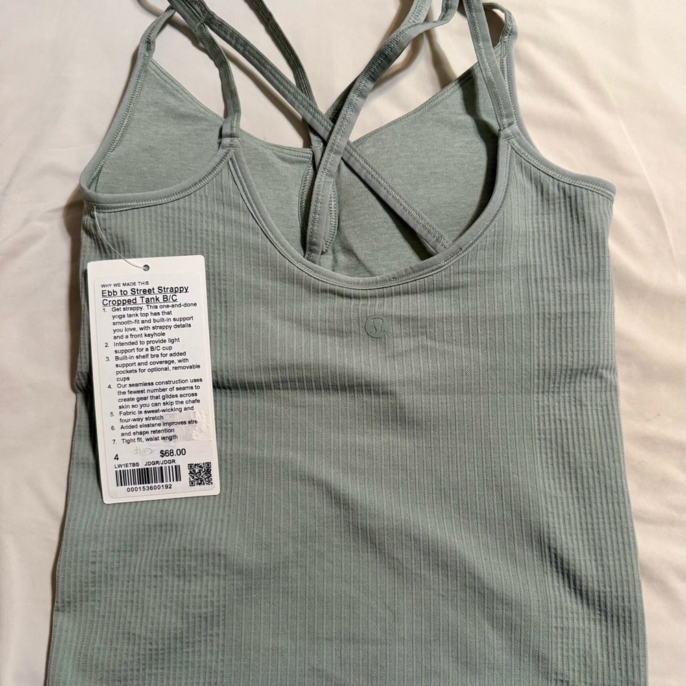 lululemon athletica Light Green Crop Top - Picture 4 of 4